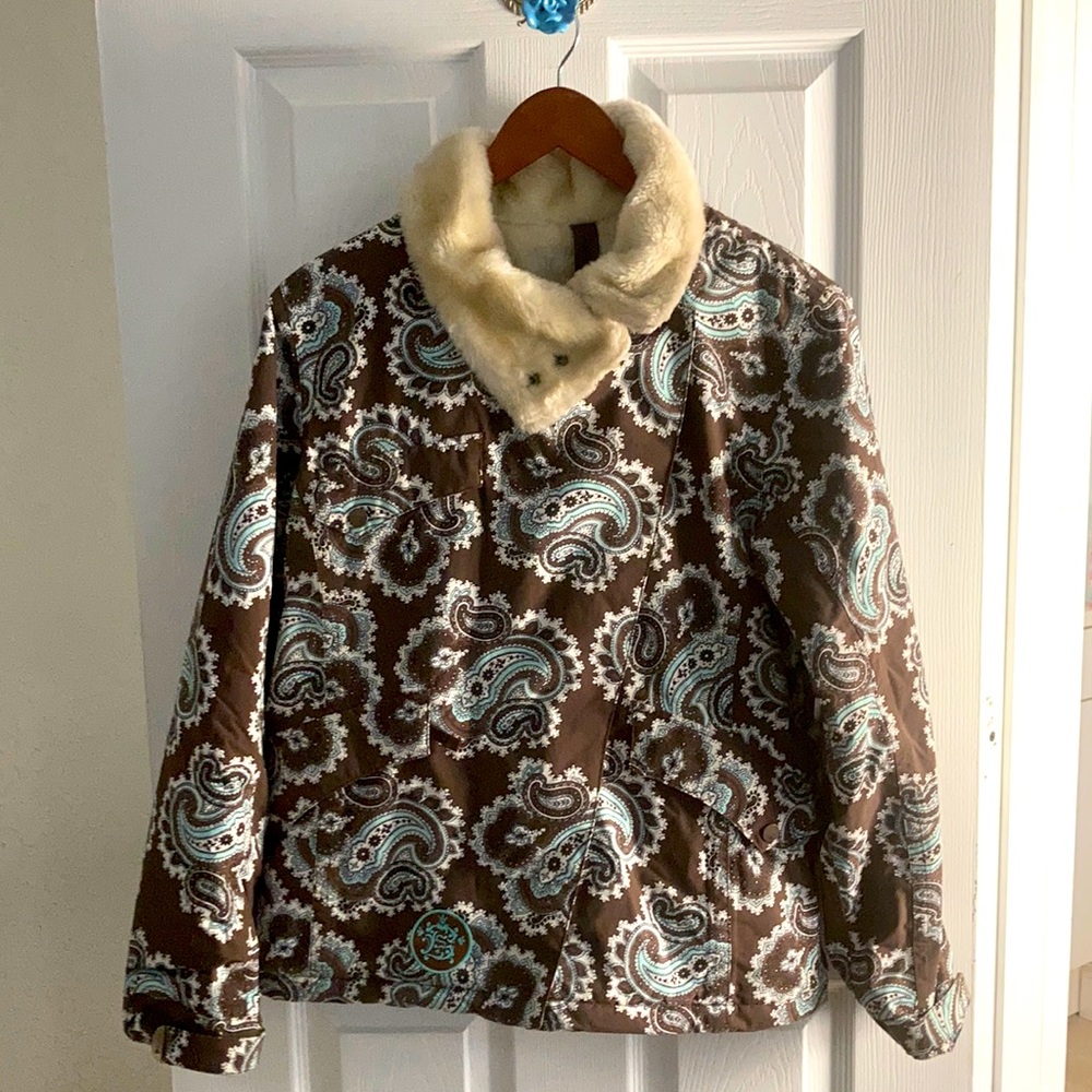 Brand new used one time ski jacket